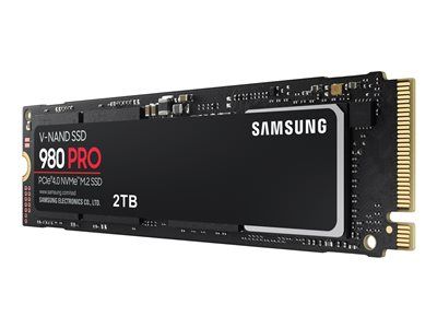 Samsung 980 PRO MZ-V8P2T0BW - solid state drive - 2 TB - PCI Express 4.0 x4 (NVMe)