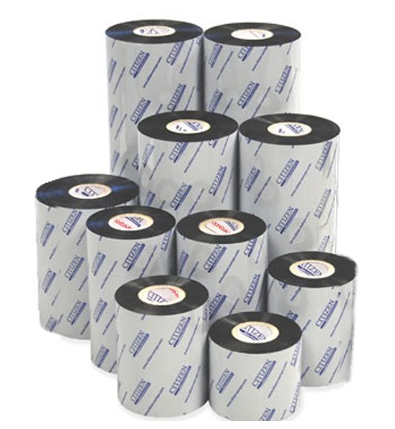 CITIZEN Ribbon, Wax/ Resin, 55mm x 300m, 8 rolls/box