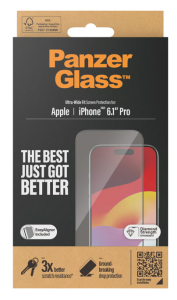 Panzerglass Ultra-Wide Fit iPhone 15 Pro