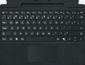 Microsoft Surface 10 - Keyboard - Black - Nordic